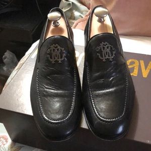 Roberto Cavalli slip-on loafers black Size 8.5